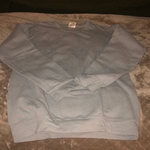 Comfort Colors Light Blue Sweatshirt Men’s Size Small